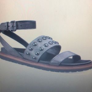 Coach Coach Dannie Studded Platform Gunmetal